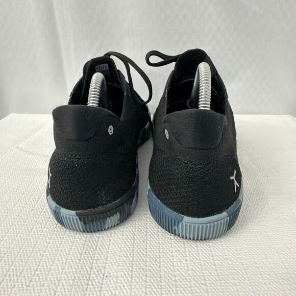 Flux Shoes Mens Size 11.5 Adapt Trainer Black Blue Camo Barefoot Knit Sneakers main image 8